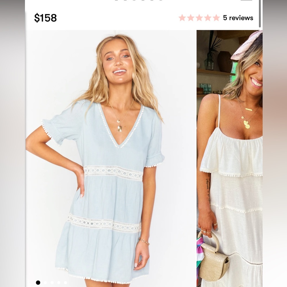 Show me your Mumu - Hera mini sky - size MEDIUM - NWT